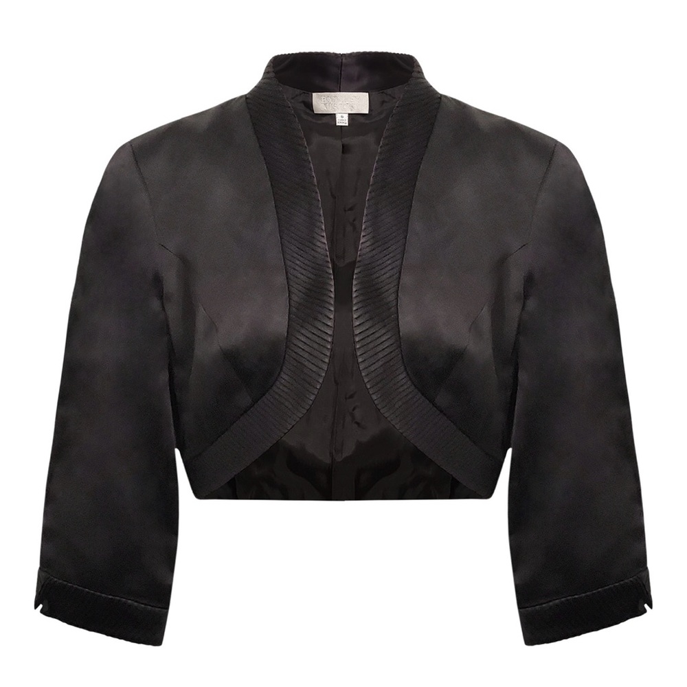 Badgley Mischka Cropped Jacket, Size 6